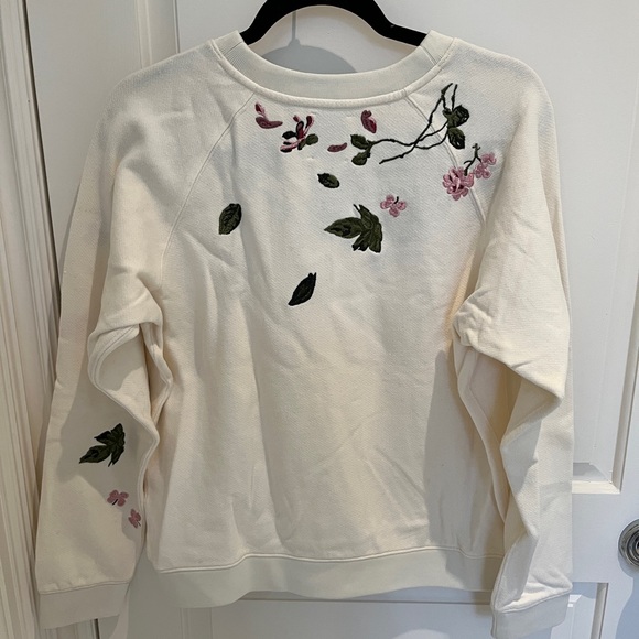 ARITZIA Little Moon Embroidered Sweatshirt - Picture 3 of 4